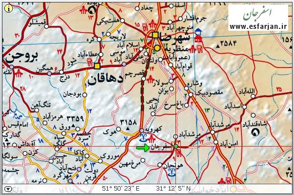 Esfarjan Map 2